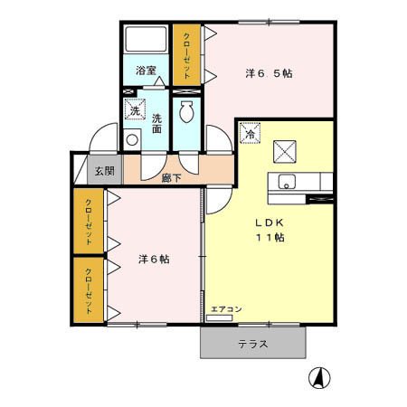 埼玉県戸田市新曽 間取り