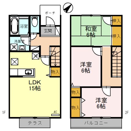 埼玉県戸田市笹目４丁目 間取り