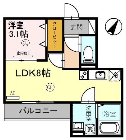 埼玉県蕨市錦町２丁目 間取り