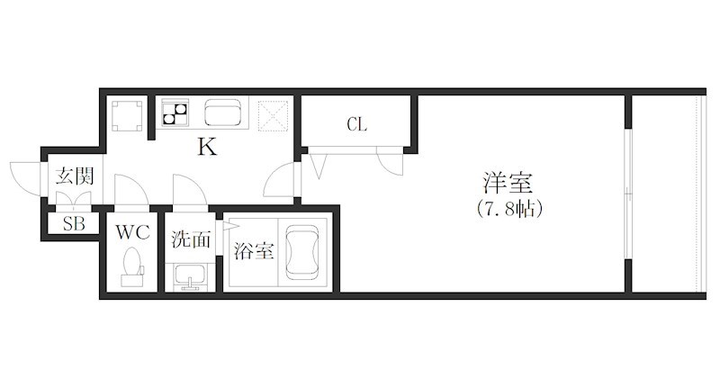 ＡＸＩＳ天神ノ森 間取り