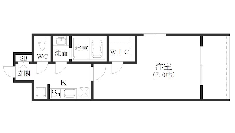 ＡＸＩＳ天神ノ森 間取り