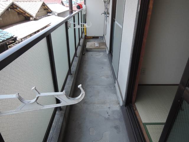 グランシャトー北加賀屋 ベランダ