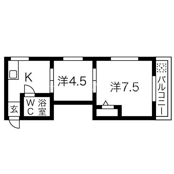 ハイムヤマウチ 間取り