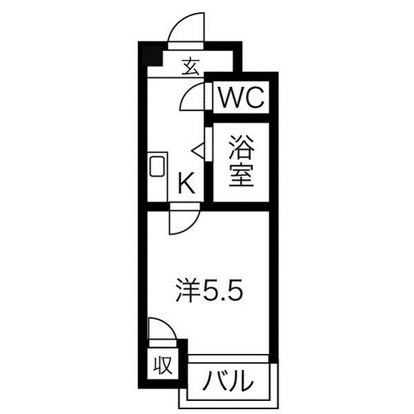 パークライフ住吉 間取り