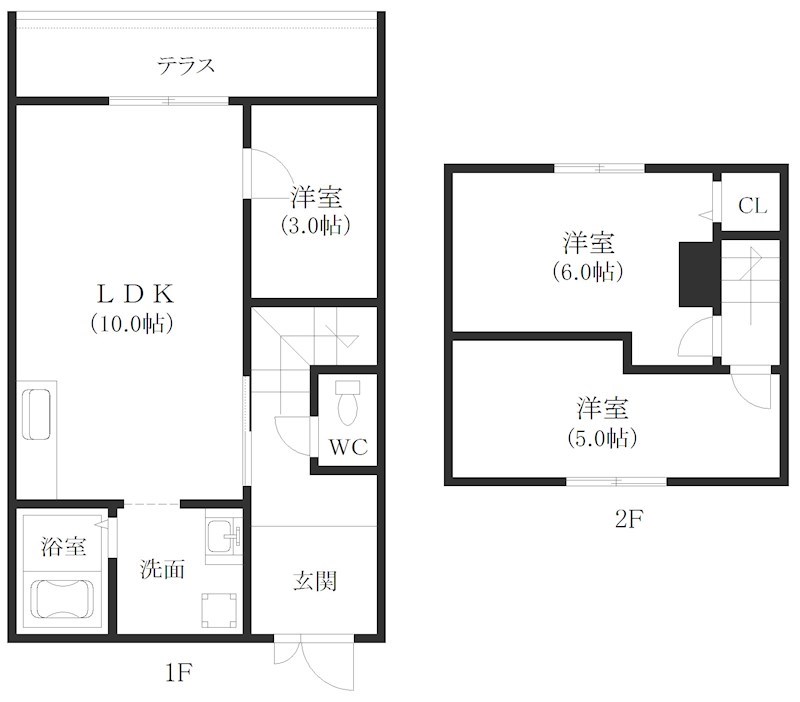 大阪府大阪市住之江区安立２丁目 間取り