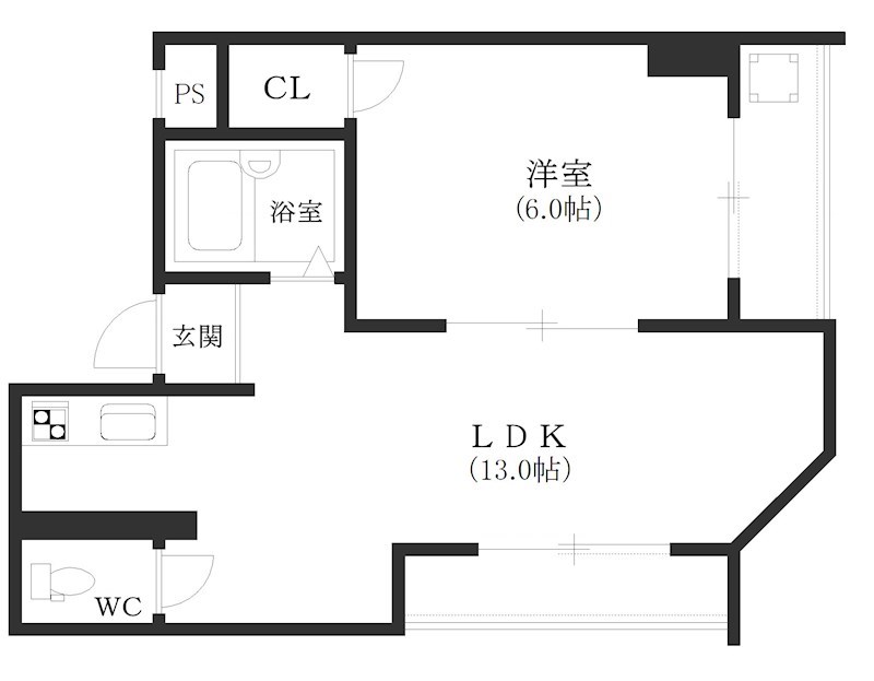 サンプラザ玉出 間取り