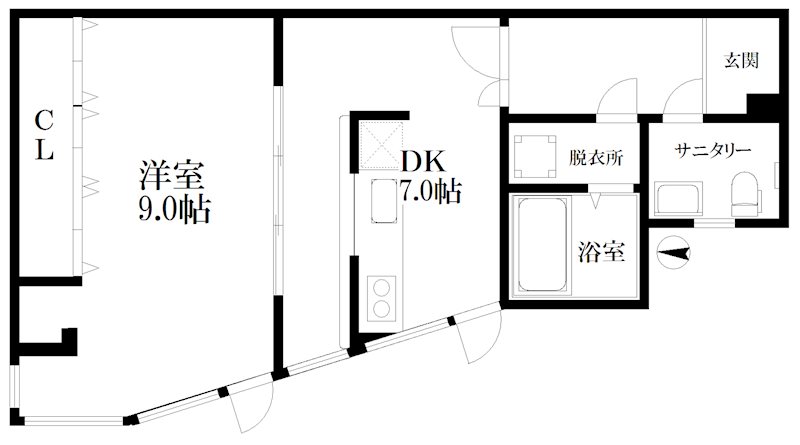 ドルフ岸里 間取り