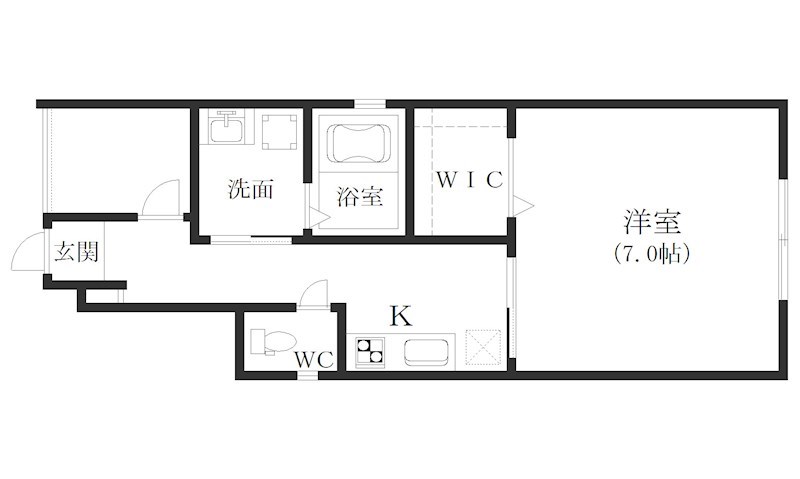 ハイツサフラン 間取り