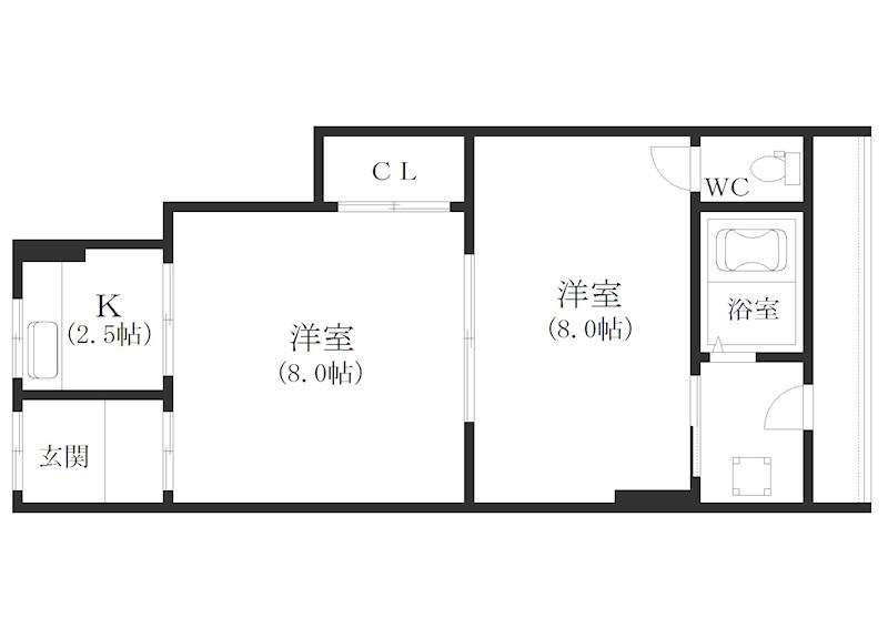 潮路2丁目戸建賃貸 間取り