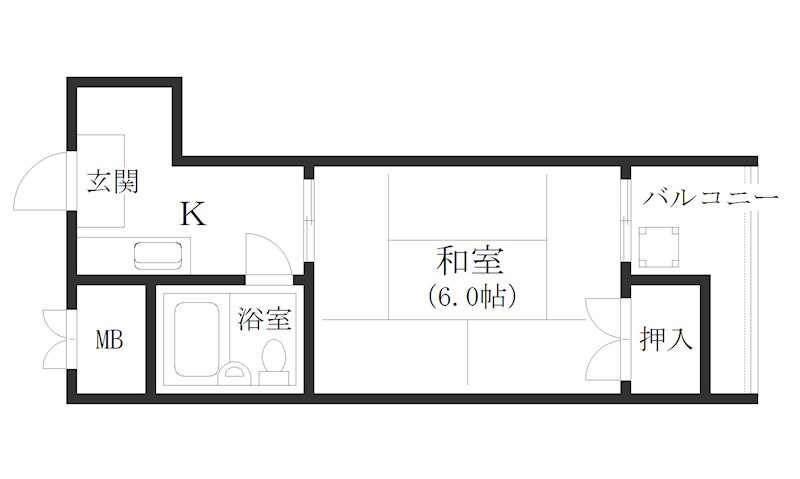 シャトーリヨン   間取り