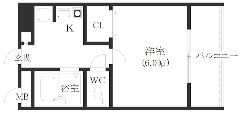 エトワールヴィラ玉出 間取り