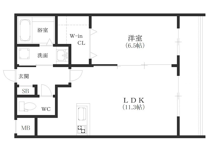 大阪府大阪市西成区梅南３丁目 間取り