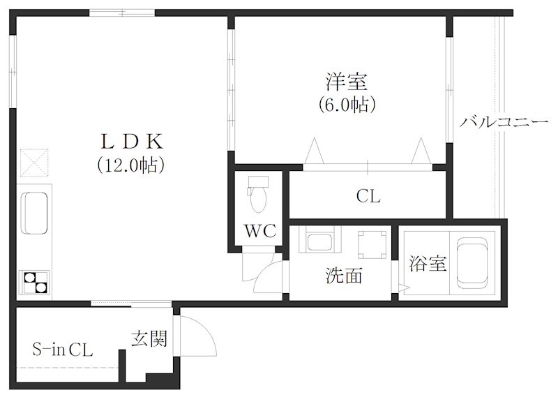グランツ天下茶屋 間取り