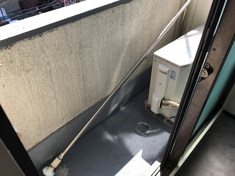 トミーズ玉出 ベランダ