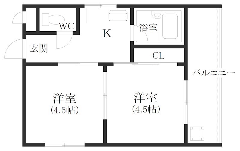 グランビルド北津守 間取り