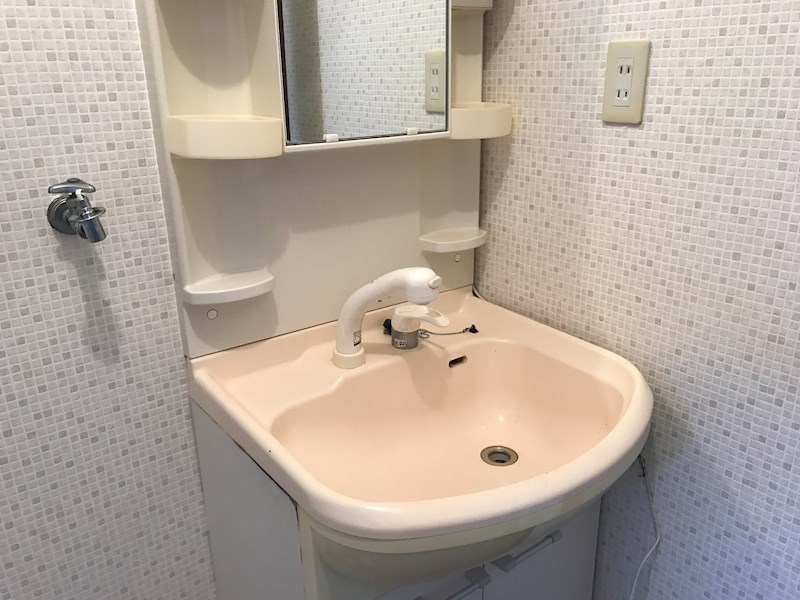安立4丁目戸建賃貸 洗面所