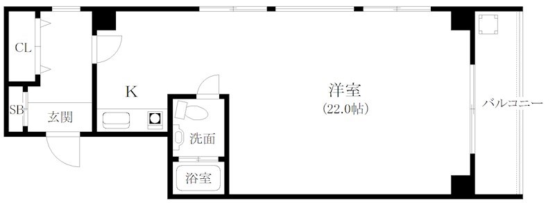 大阪府大阪市西成区千本南１丁目 間取り