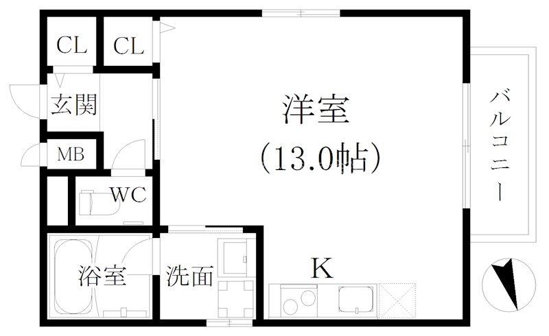 大阪府大阪市西成区玉出東２丁目 間取り