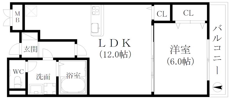 メゾンAメッツ 間取り