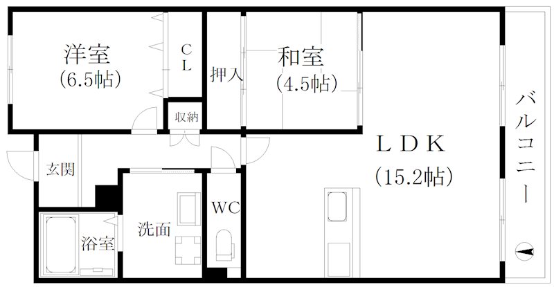 サウスシックス 間取り