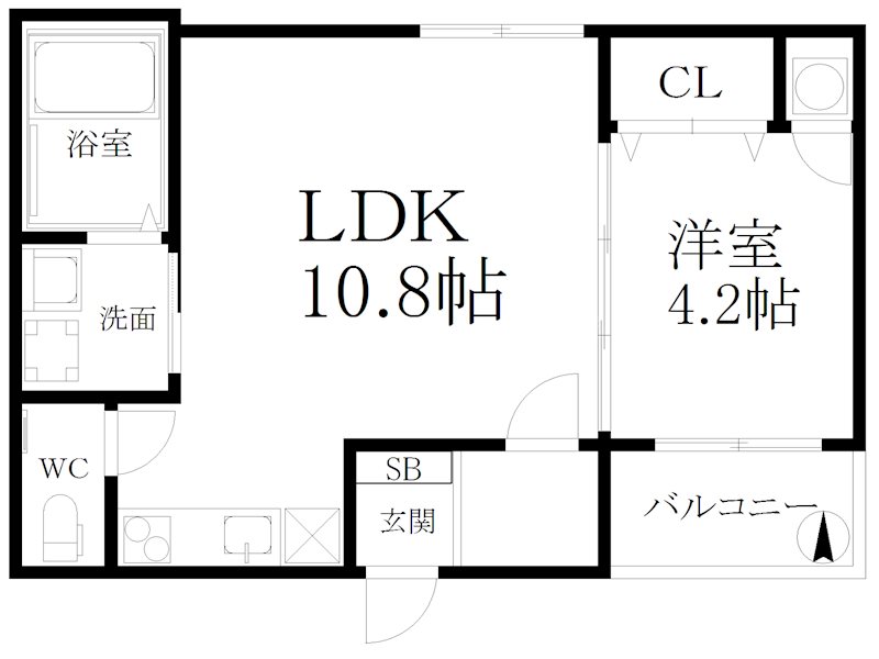 サンクレールＫ 間取り