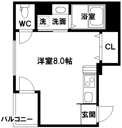 セレブコート安立 間取り