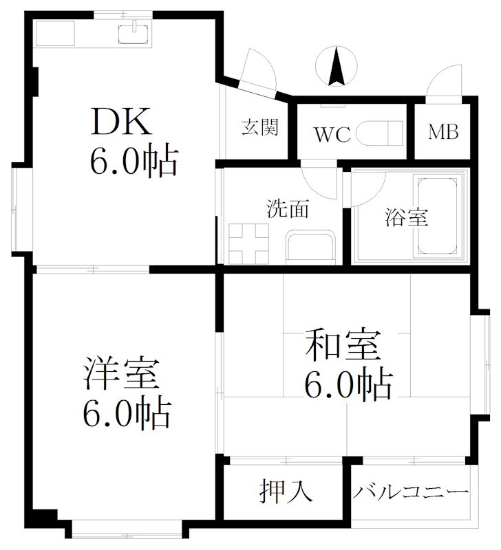 サンハイツ 間取り
