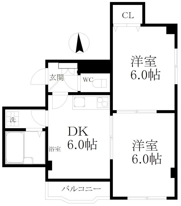 プライム岸里東 間取り