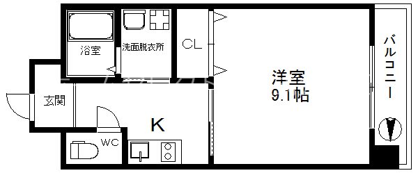 レバンガ阿倍野 間取り