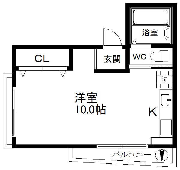 グランドコーポカトレア 間取り