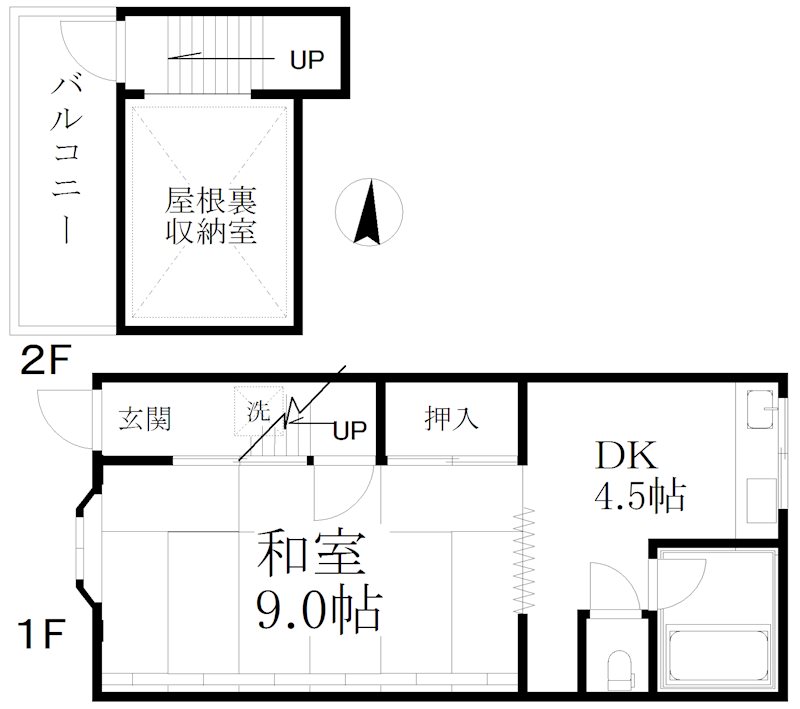 松ハウス 間取り