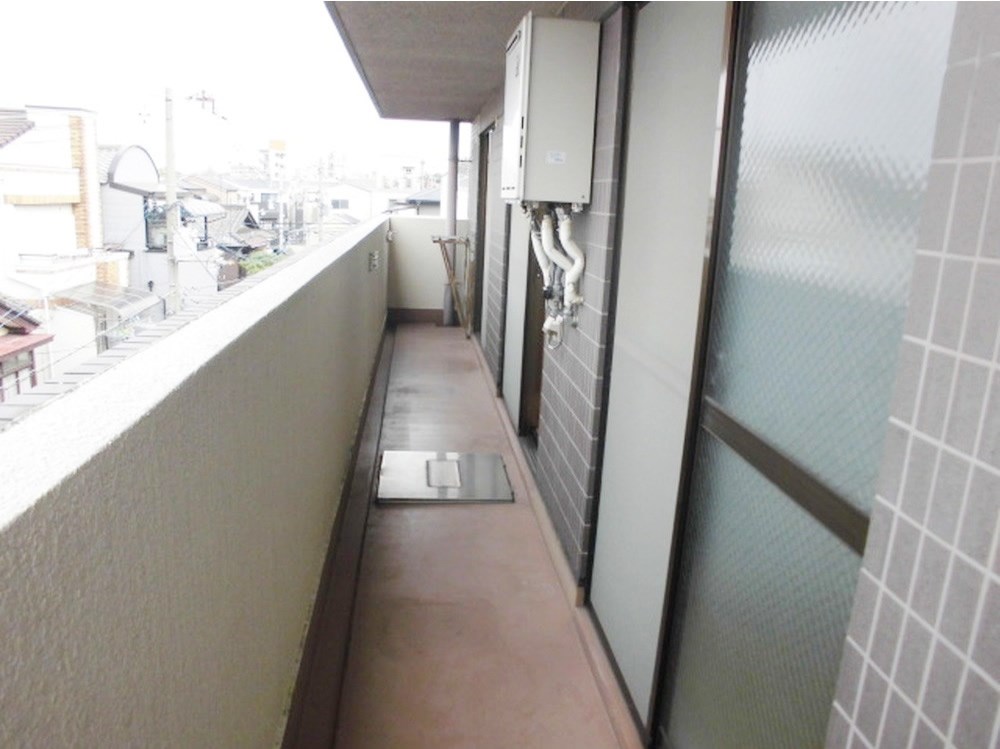 コージハイツ恵門 ベランダ