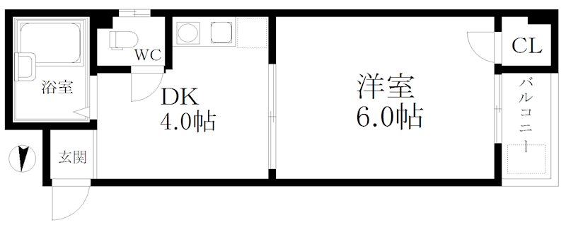 玉出タカハシマンション 間取り