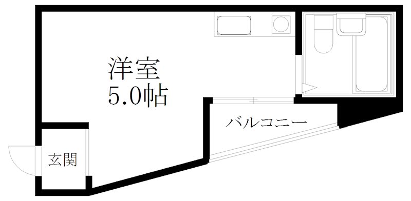 サン玉出マンション 間取り