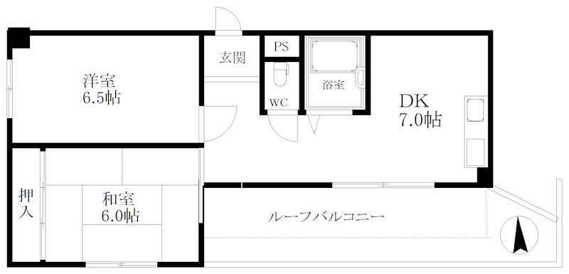 パレ岸里 間取り