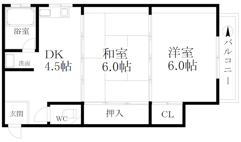 ホルムグランデ帝塚山 間取り