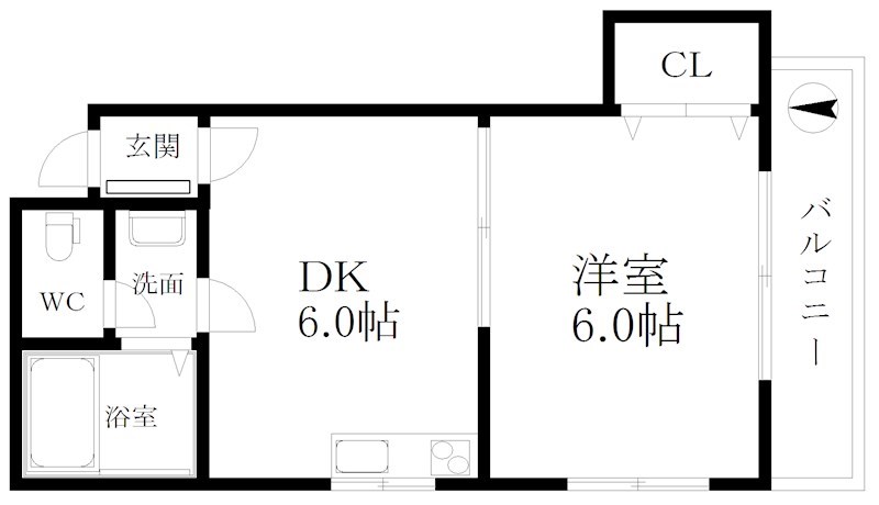 ハーベスト岸里東 間取り
