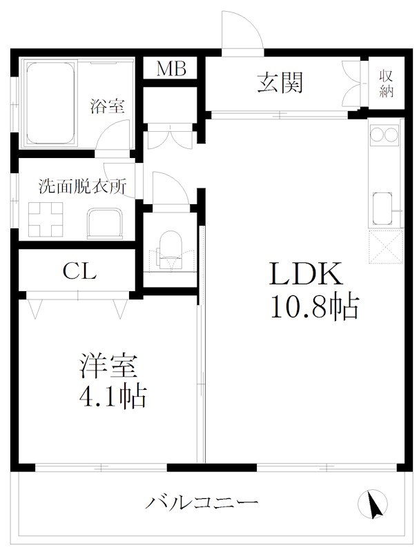 レジデンス桜庵 間取り