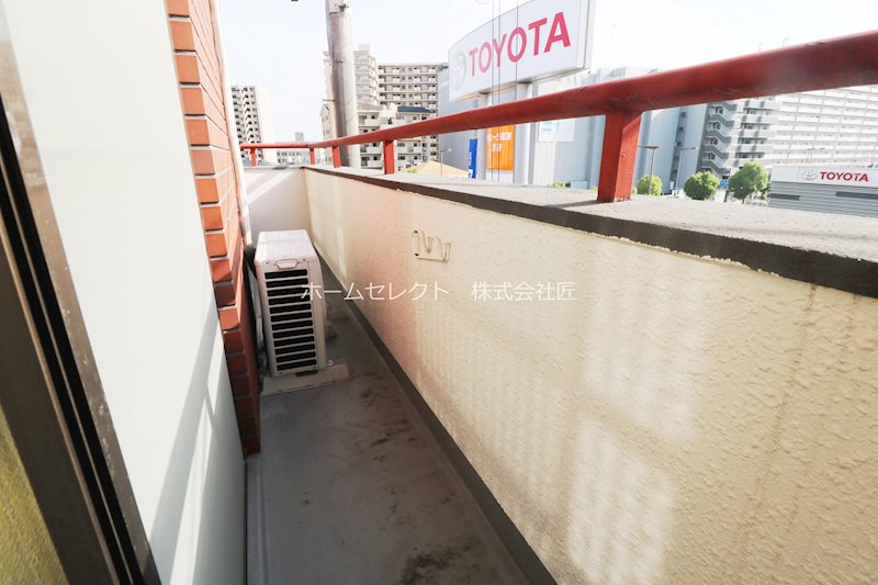コーポサンライフ ベランダ