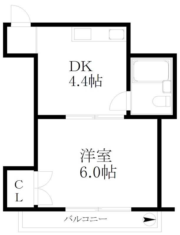 玉出ライオンズマンションプラスズー 間取り
