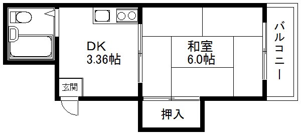 シャトーエリ 間取り