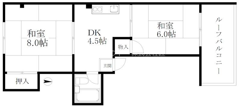 シャトーエリ 間取り