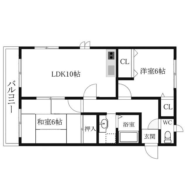 パルクコート 間取り