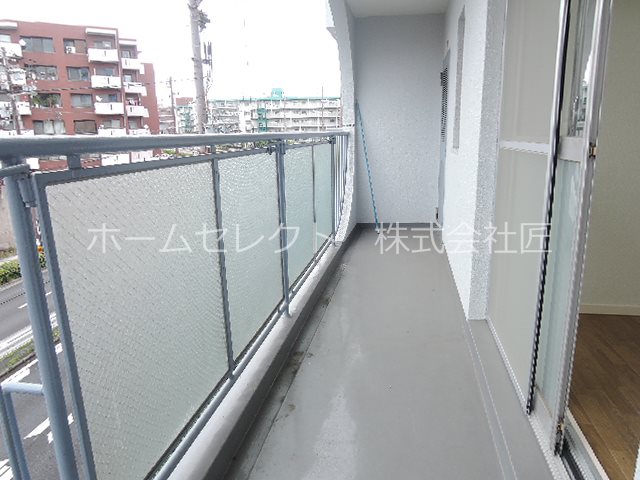 ユアサハイム帝塚山 ベランダ