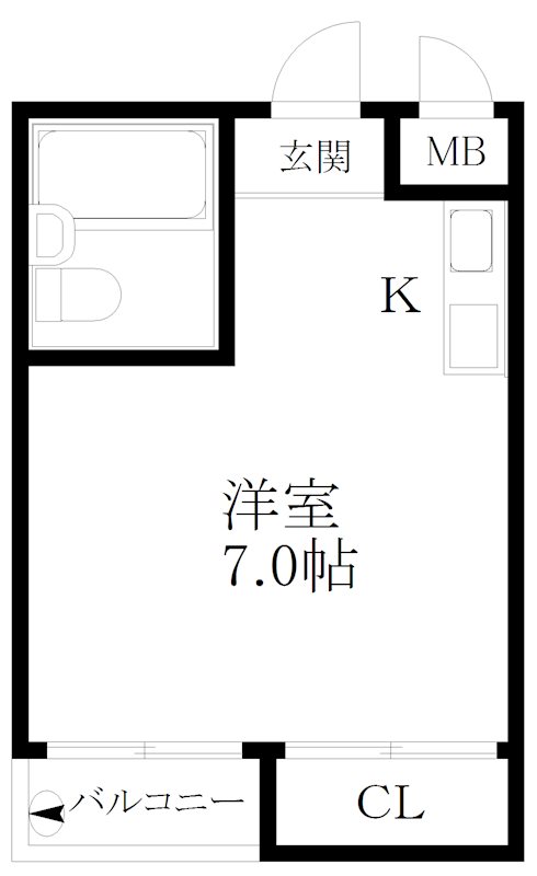 フォルテ帝塚山 間取り