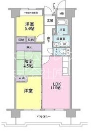サニーコットン住之江 間取り