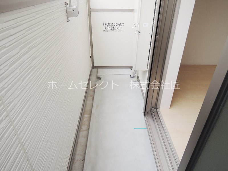 フジパレス西加賀屋Ⅲ番館 ベランダ