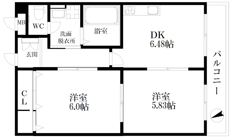 エヴァーマンション 間取り