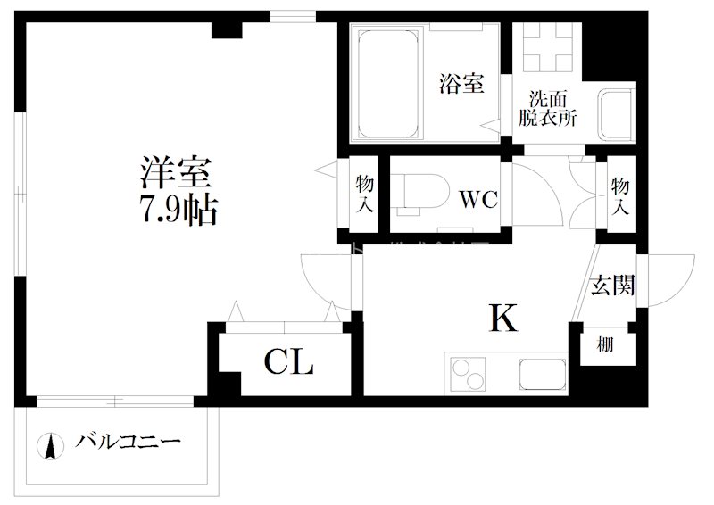 エムズコート玉出 間取り