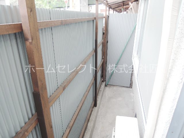 玉出西文化 ベランダ